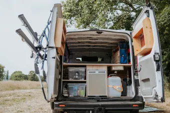 Back of the camper
