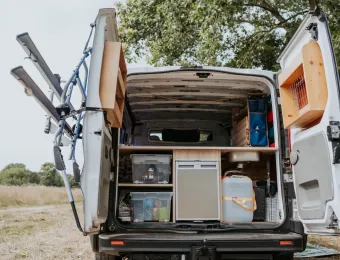 Back of the camper
